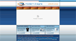 Desktop Screenshot of modernd-signs.com